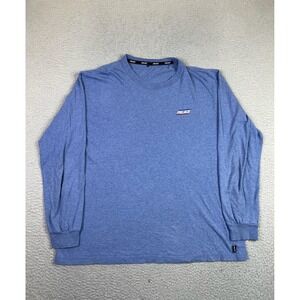 Palace Shirt Mens XL Blue Long Sleeve Small Logo Skate Streetwear Tee Crewneck